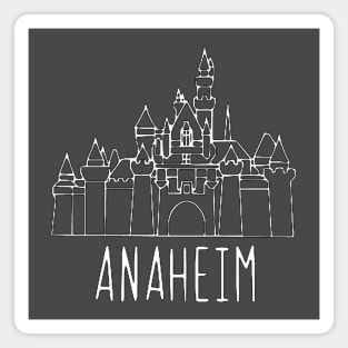 Anaheim Castle Magnet